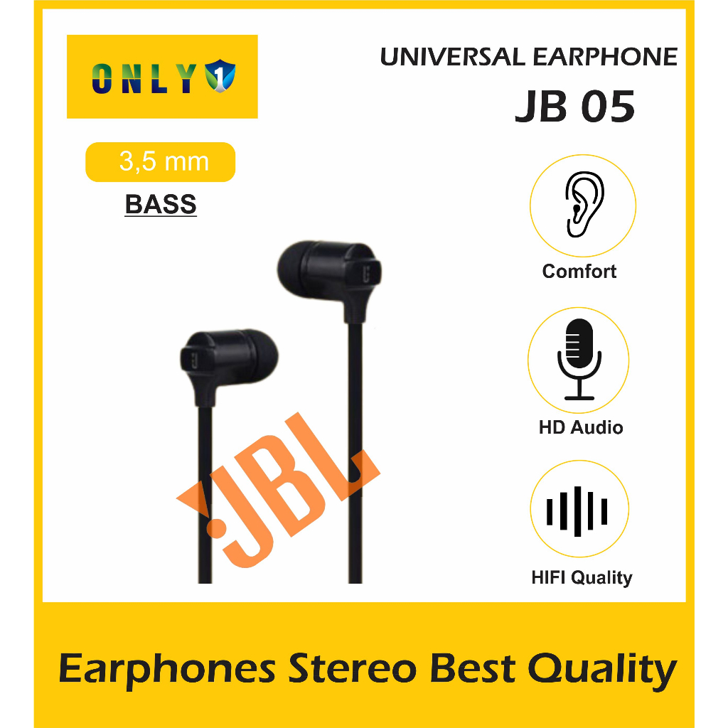 Headset Bass Stereo Terbaru JBL JB-05 Original