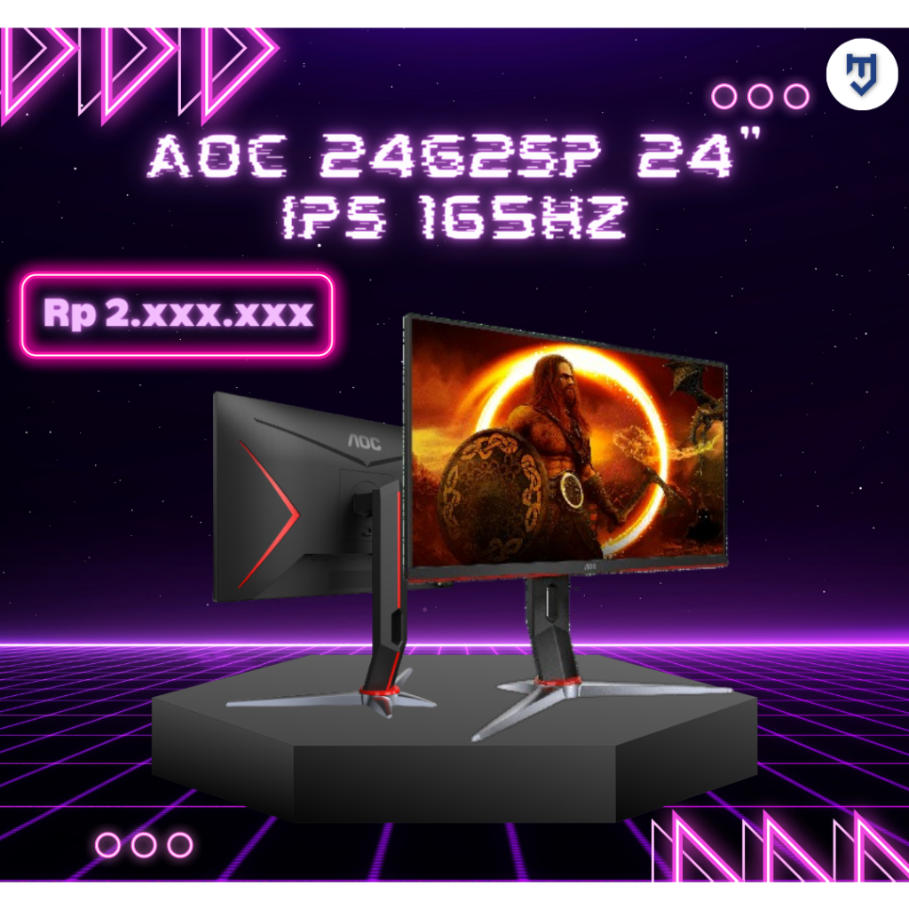 Monitor LED AOC 24G2SP 24" IPS 165Hz FHD 1Ms G-Sync