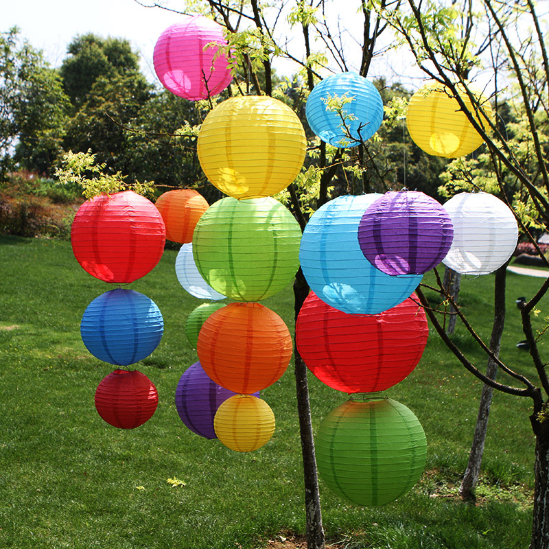 Lampion Kertas / Paper Lantern / Lampion Gantung 20cm