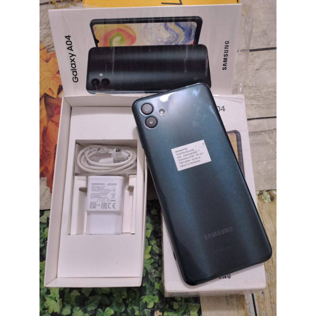 SAMSUNG A04 SECOND MULUS BERGARANSI