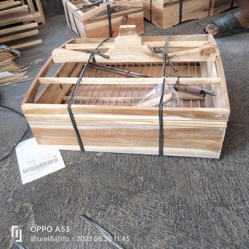 sangkar diamond mentah no 2 tiang besi /ambrukan/blm dirangkai