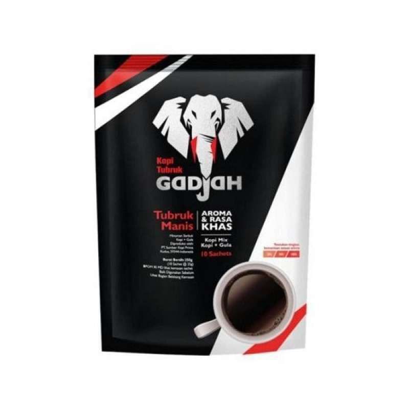 

GADJAH KOPI TUBRUK MANIS 10 X 24 GRAM