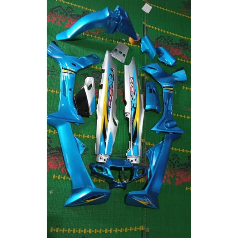 Body Fizr Set Cover Body Fizr F1zr Limitid Edition Biru Silver Full Set Halus Yamaha Fizr F1zr Biru 