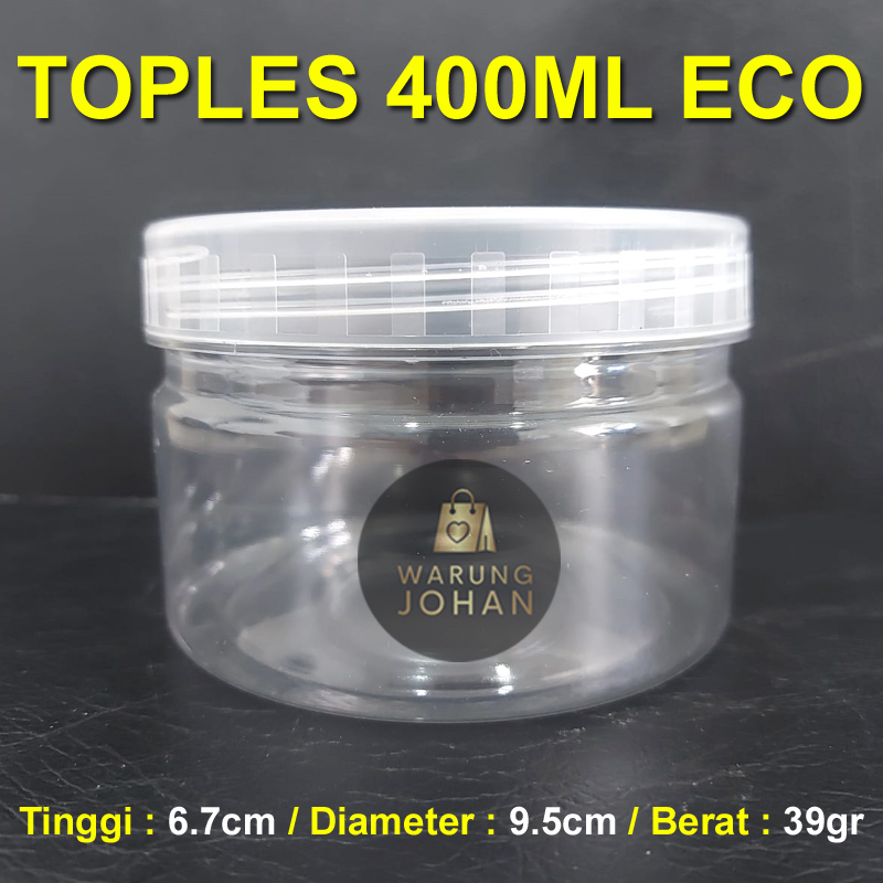 TOPLES PLASTIK 400ML / TOPLES 400ML / TOPLES 400ML EKONOMIS