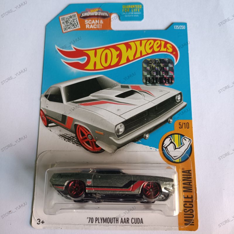 '70 PLYMOUTH AAR CUDA (HOT WHEELS)