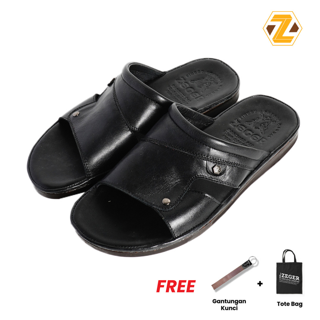 ZEGER Sandal Kulit Pria - CF 553