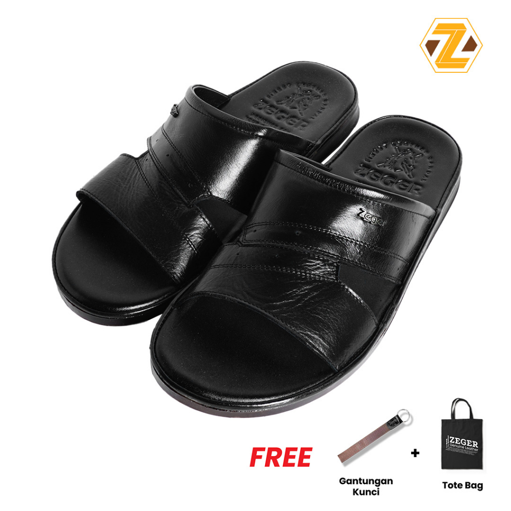 ZEGER Sandal Kulit Pria - CF 550