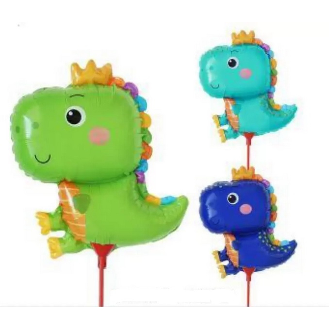 

20 Biji Balon Stik Dino Panjang