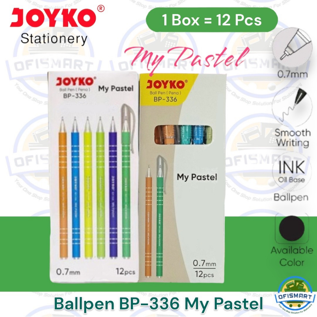 

Joyko Pulpen Ball Pen BP-336 | @1Ktk=12PCs