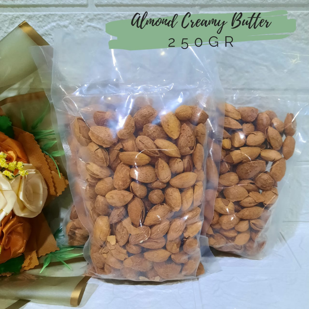 

ALMOND KULIT CREAMY BUTTER 250GR