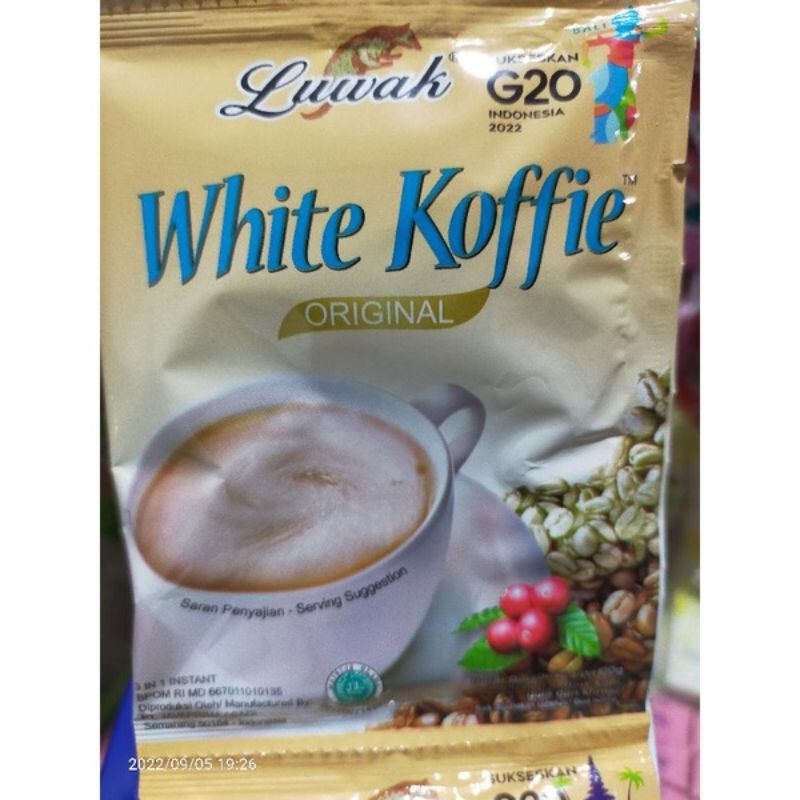 Luwak white koffie original-Luwak White Koffie