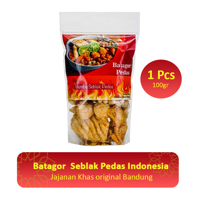 

Batagor / Siomay / Tahu Kering / Tiktuk Kuah Seblak Pedas Gurih Jeruk Nipis 100gr