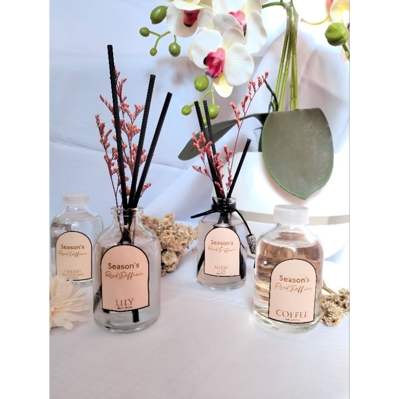 Reed diffuser 50ml pewangi ruangan aromaterapi souvenir kado aesthetic