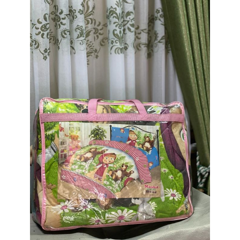 Bedcover Motif Kartun Anak - Anak Uk. 120x200