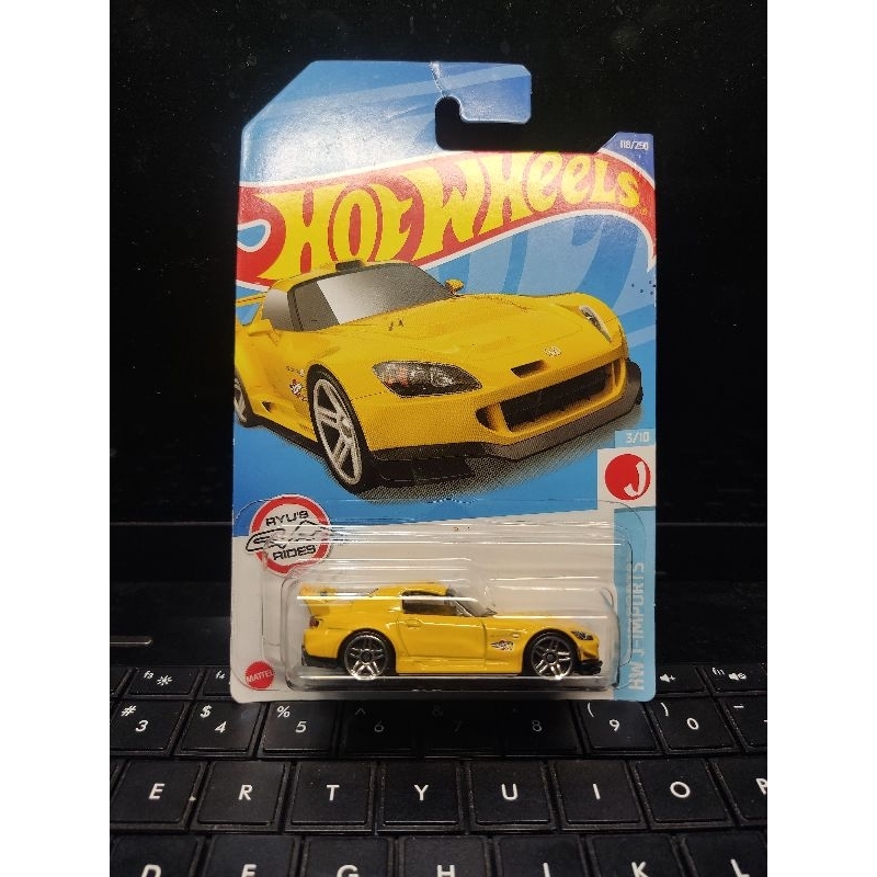 hotwheel honda s2000 kuning