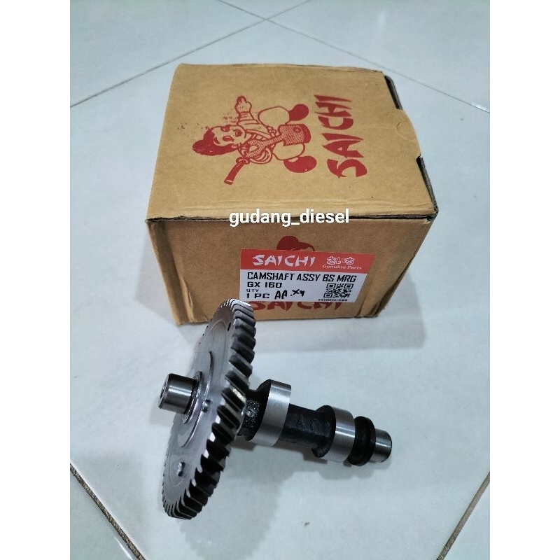 Camshaft/Noken As GX160/GX200 Saichi