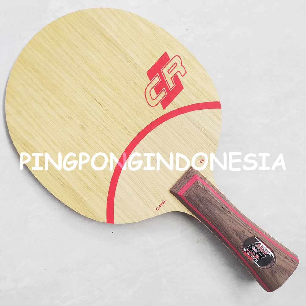 Stiga Clipper CR WRB JTTAA - Blade Kayu Pingpong Tenis Meja Bat Bet Offensive Tenismeja