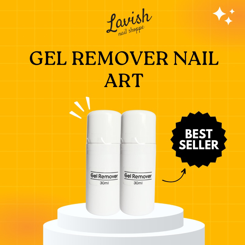 GEL REMOVER NAIL ART NAIL TIP REMOVER 30ML