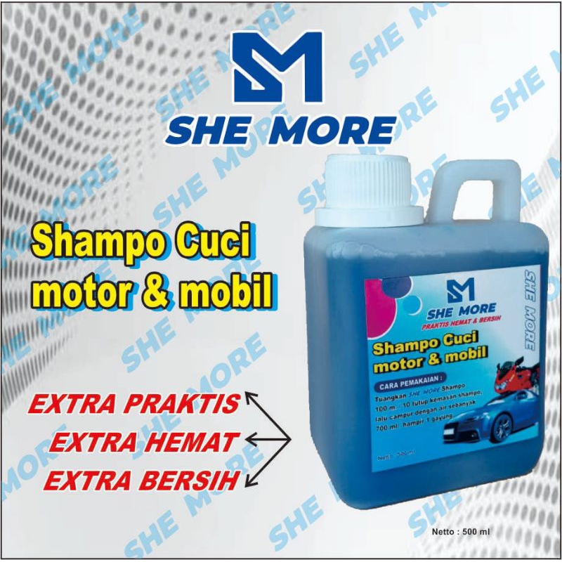 shampo motor salju 500ml shampo motor / mobil seperti shampo touchless