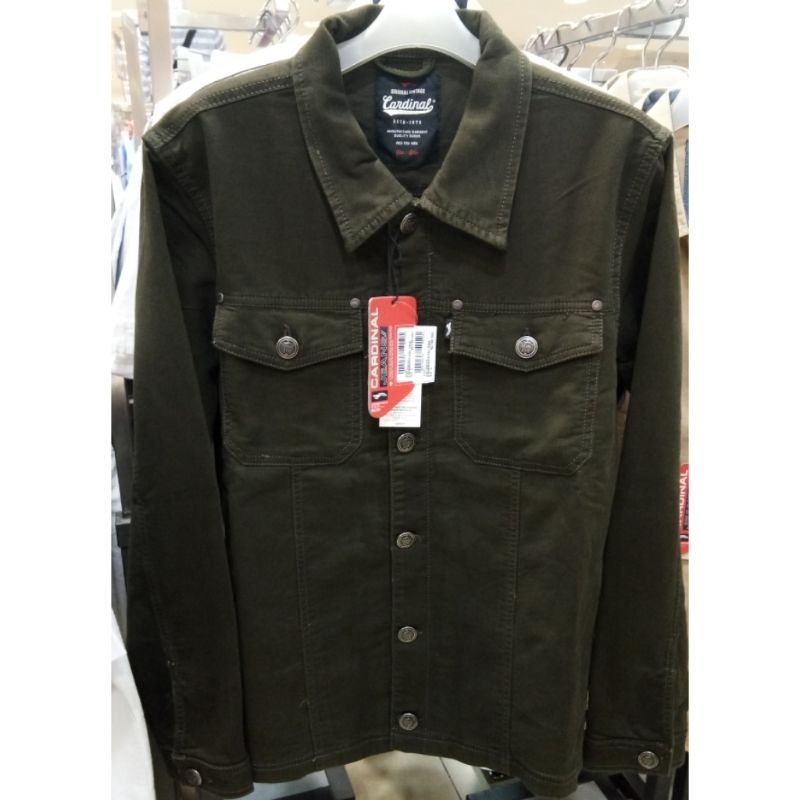 Cardinal jeans original mens CAJAR00449J 06A jaket panjang pria denim jeans