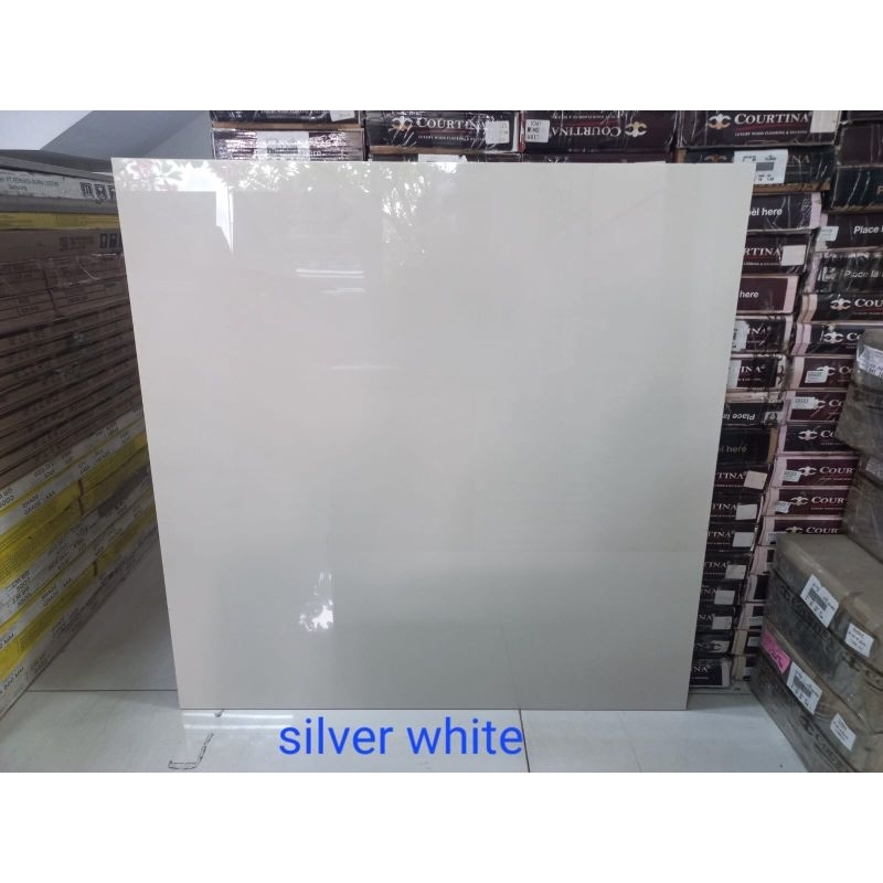 Granit Lantai 80x80 Indogress Silver White