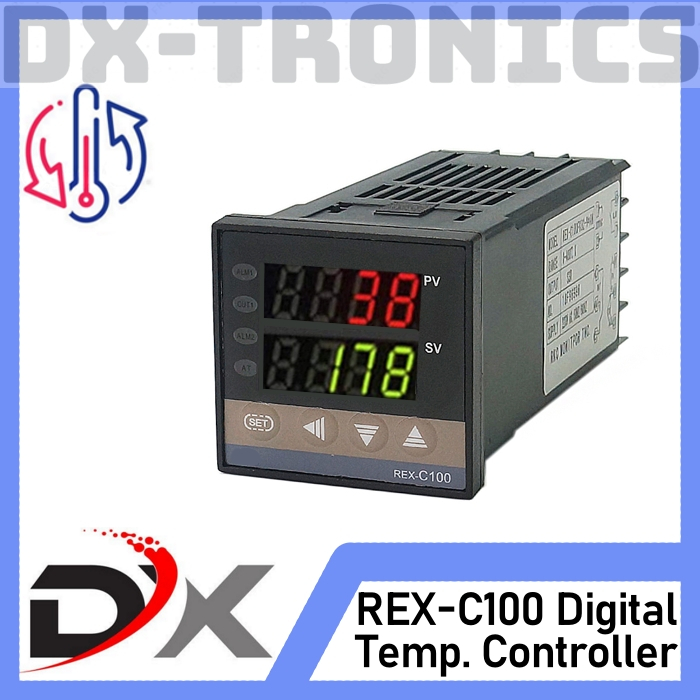 PID REX C100 TEMPERATURE CONTROLLER THERMOSTAT C-100 C 100