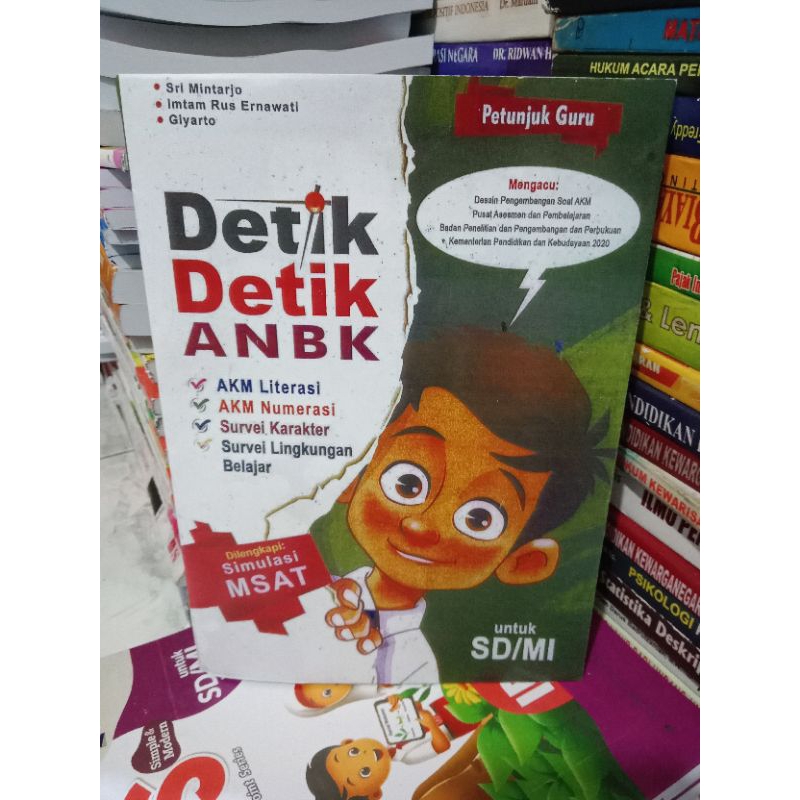 Detik-Detik ANBK Petunjuk Guru SD/MI