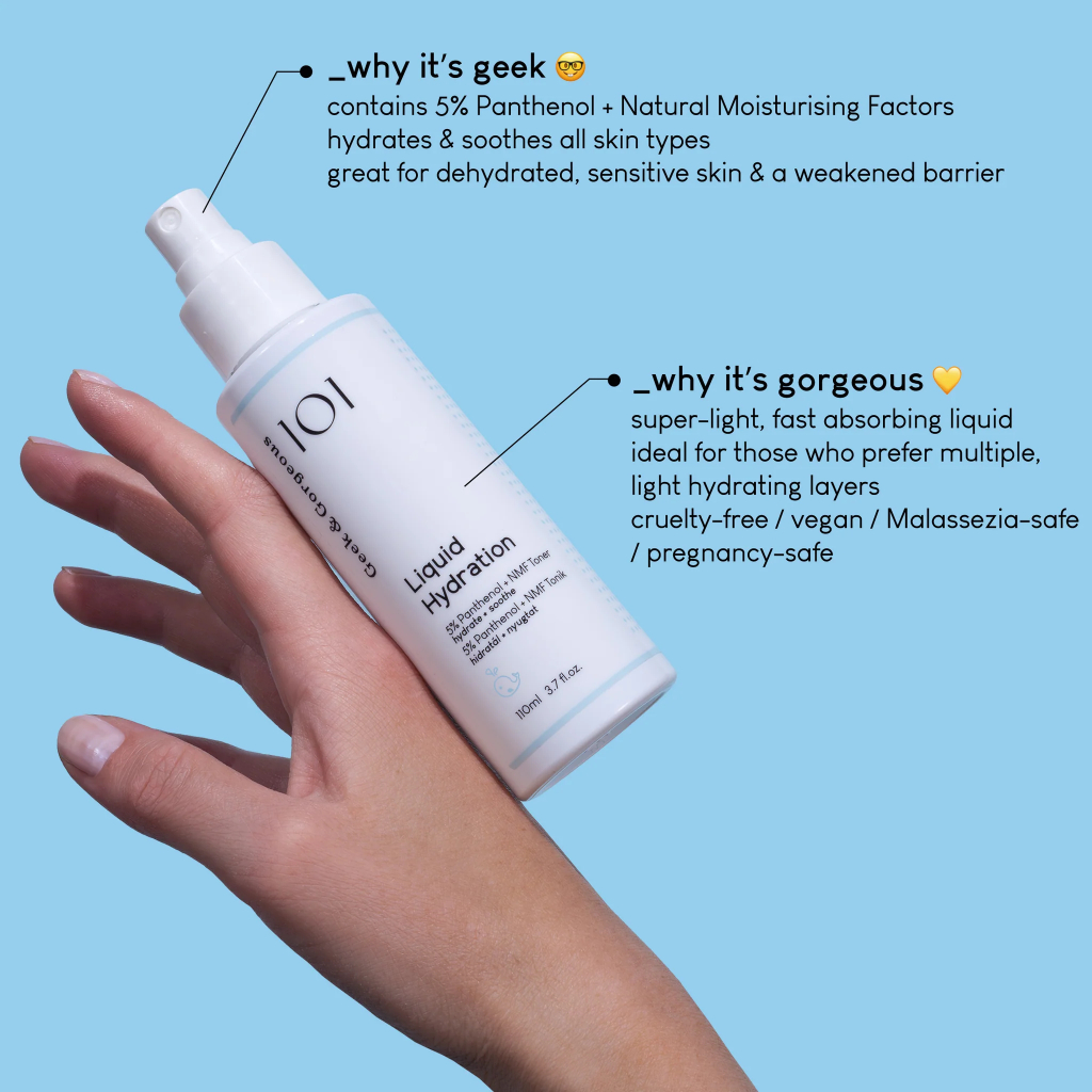 Geek and Gorgeous Liquid Hydration Toner 110 ml