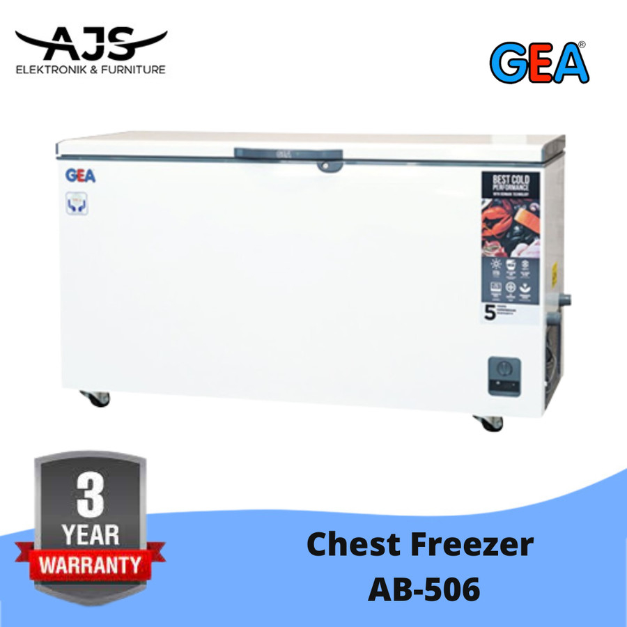 Chest Freezer GEA AB-506-R / Freezer Box Daging GEA 420 Liter
