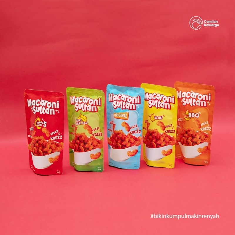 

cemilan macaroni sultan(50gr)