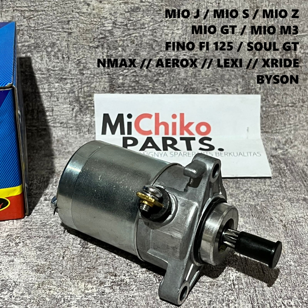 Dinamo Stater Mio J S Z GT M3 Soul GT 115 125 Byson New Xride Fino Fi Nmax Aerox Lexi Dynamo Starter