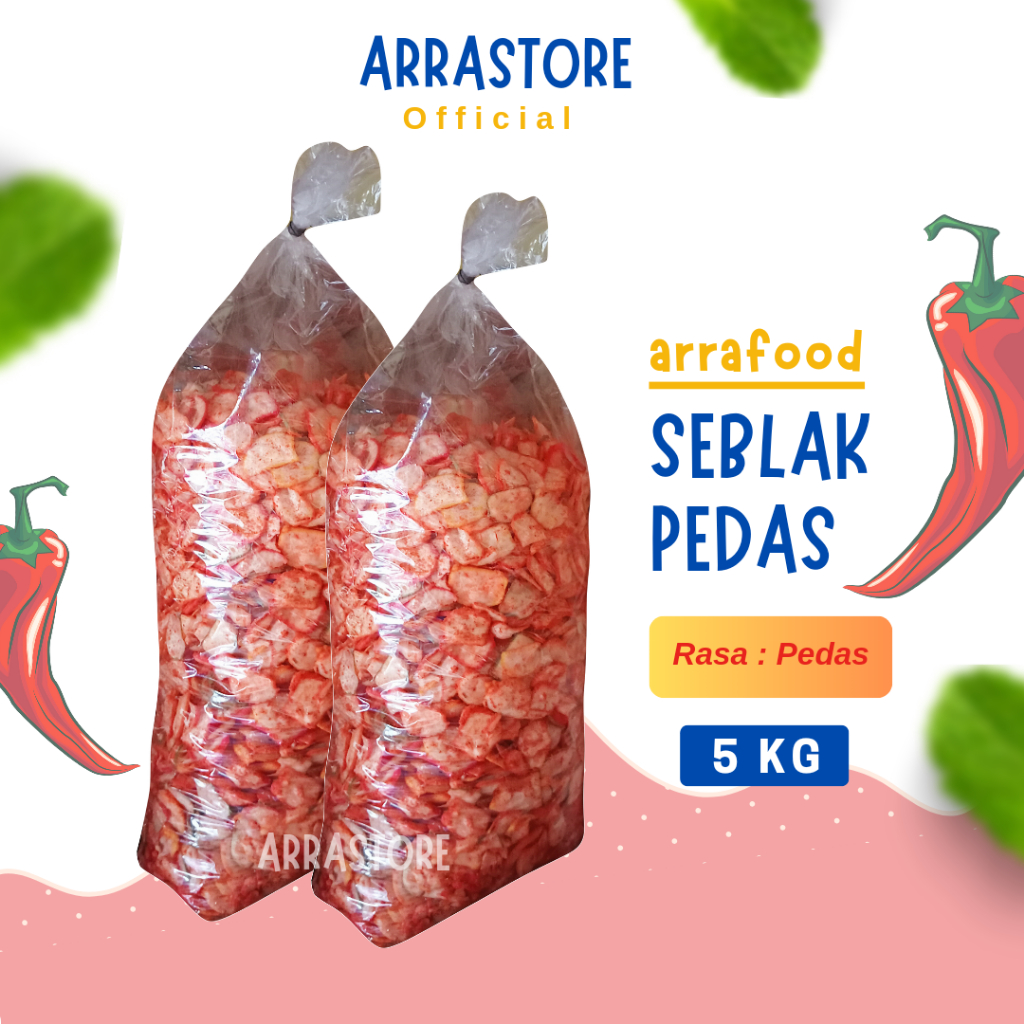 

[5 KG] Seblak kering Pedas Cemilan khas Indonesia