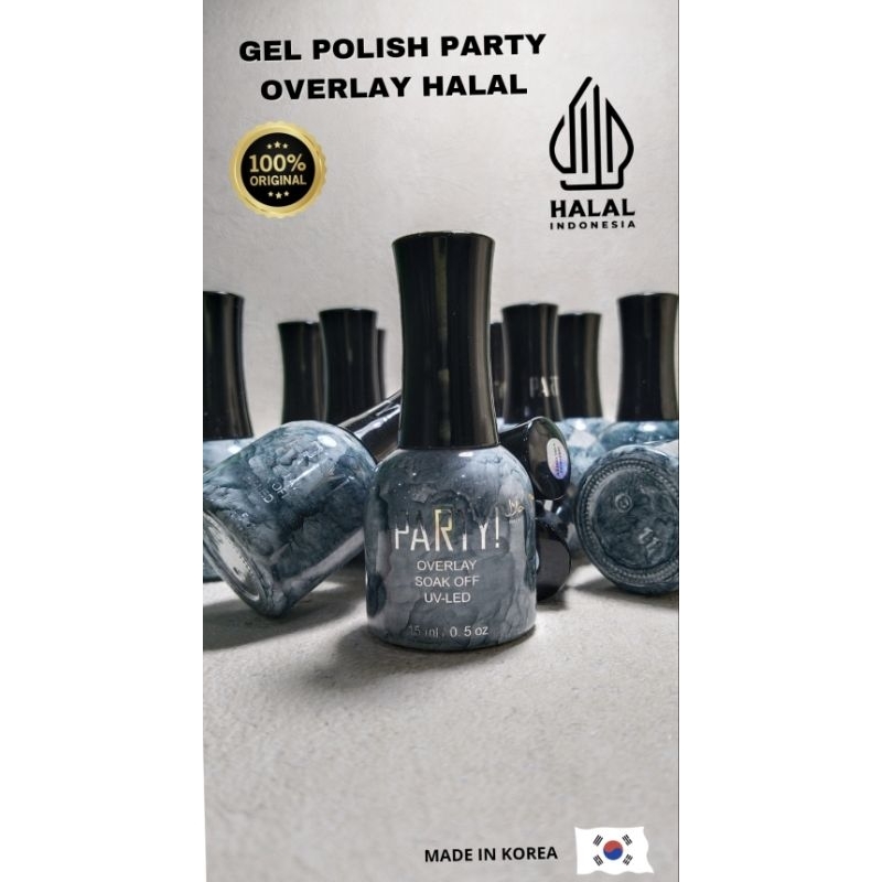 Gel Polish Party - Overlay/Layer Gel HALAL