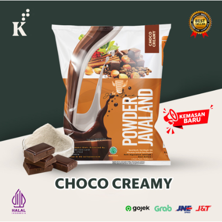 

Bubuk Minuman Bubble Powder Drink Rasa Choco Creamy 1kg JAVALAND