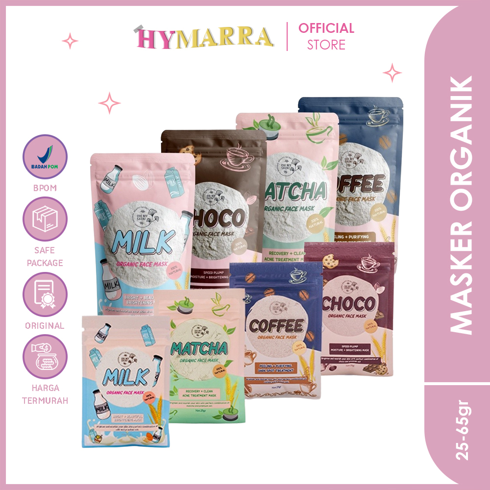 Oh My Skin Masker Organik BPOM AlL Variant
