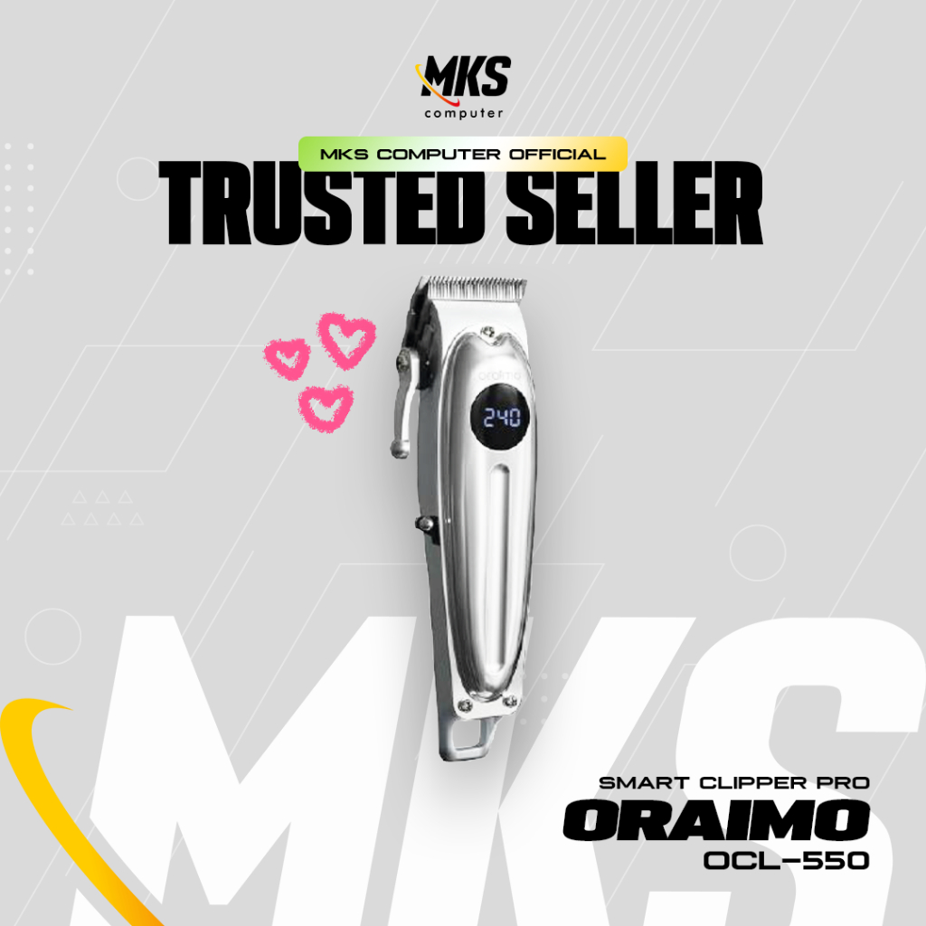 Oraimo OCL-550 Electric Shaver - Alat Cukur Elektrik Profesional dengan Motor Super Powerful