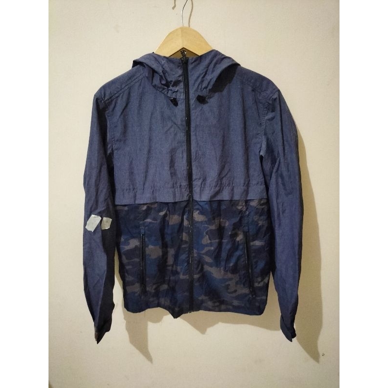SPAO Jaket Parasut Pria Wind Breaker