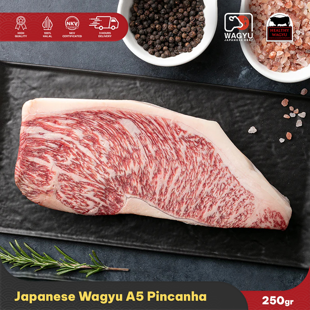 

Japanese Wagyu A5 Pincanha Steak Healthy Wagyu