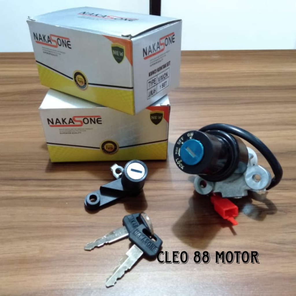 KUNCI KONTAK ONLY -  SET ASSY KOMPLIT VIXION LAMA OLD NAKASONE