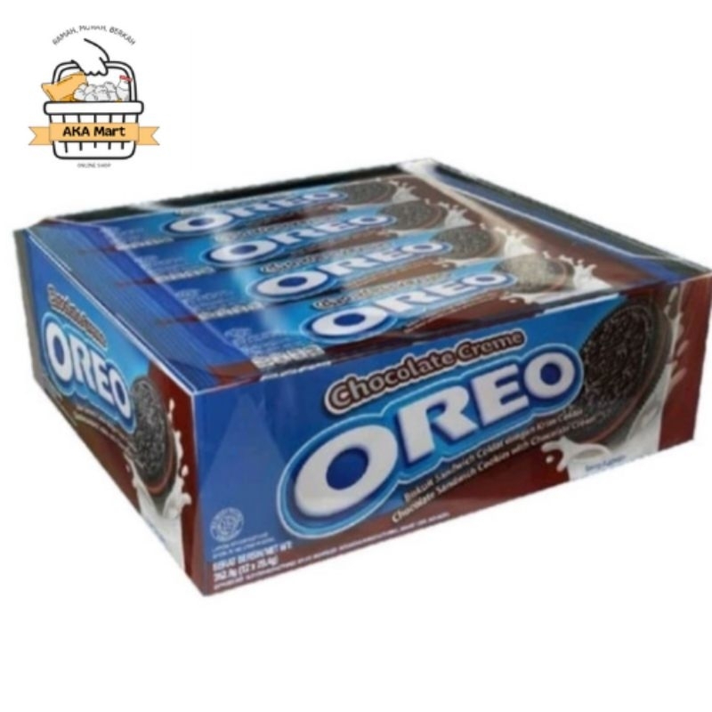 

OREO COKLAT BOX ISI 12 PCS