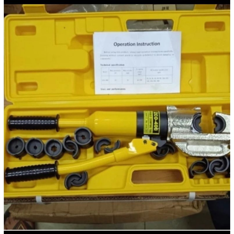 Tang crimping hidraulik ZCO 400 - tang skun  16 - 400 mm