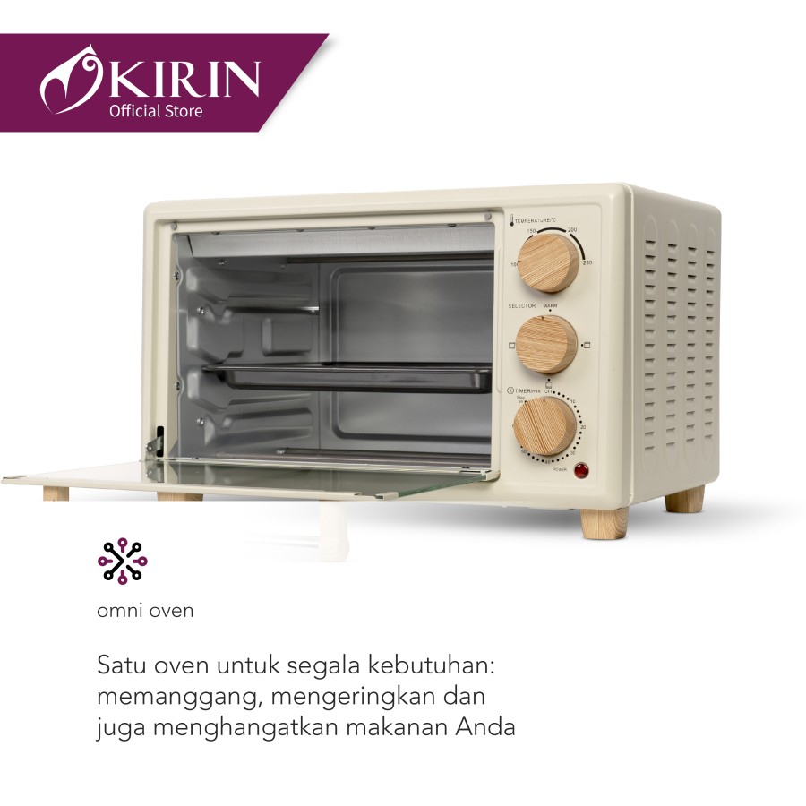 Kirin Oven Kbo 190Lw Oven Toaster 19Liter Kbo-190Lw Omni Oven Kbo 190 Kbo190 Kbo 190Lw Tbk