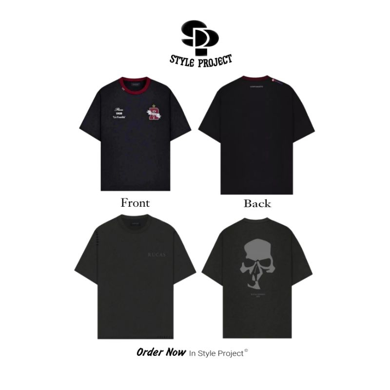 Rucas Tee Hand Stitch Skeleton / Persija [Limited Edition]