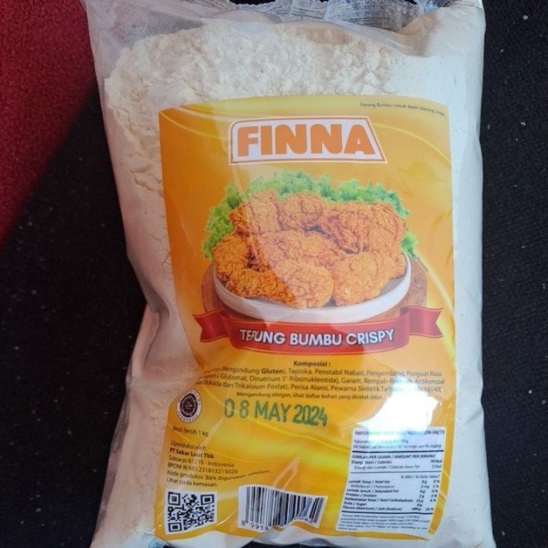 

Tepung bumbu Finna paling murah ,tepung kentaki, tepung breader,tepung kriuk, tepung ayam goreng