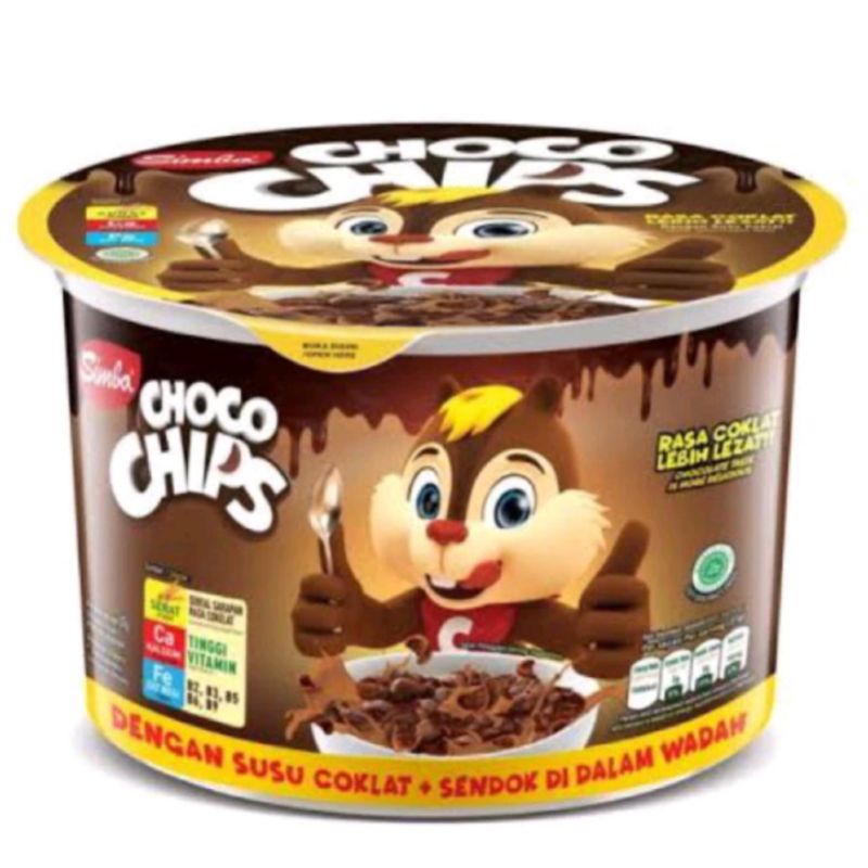 

SIMBA CHOCO CHIPS CUPS 34 GRAM