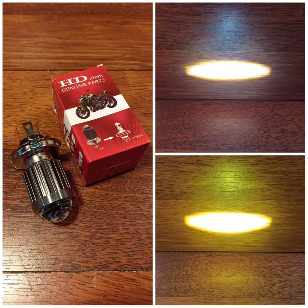 BOHLAMP/BOLA LAMPU DEPAN LED PUTIH/KUNING  - CRF/VIXION/VERZA150/CB150R OLD