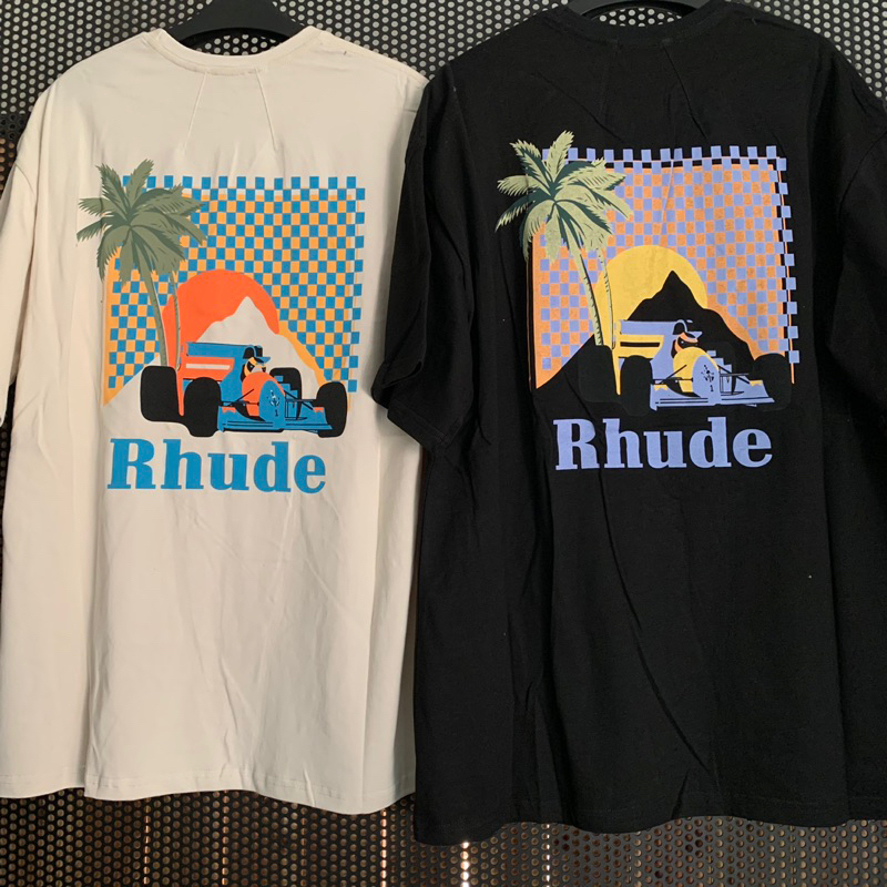 RHUDE MOONLIGHT TROPICS RACE VINTAGE