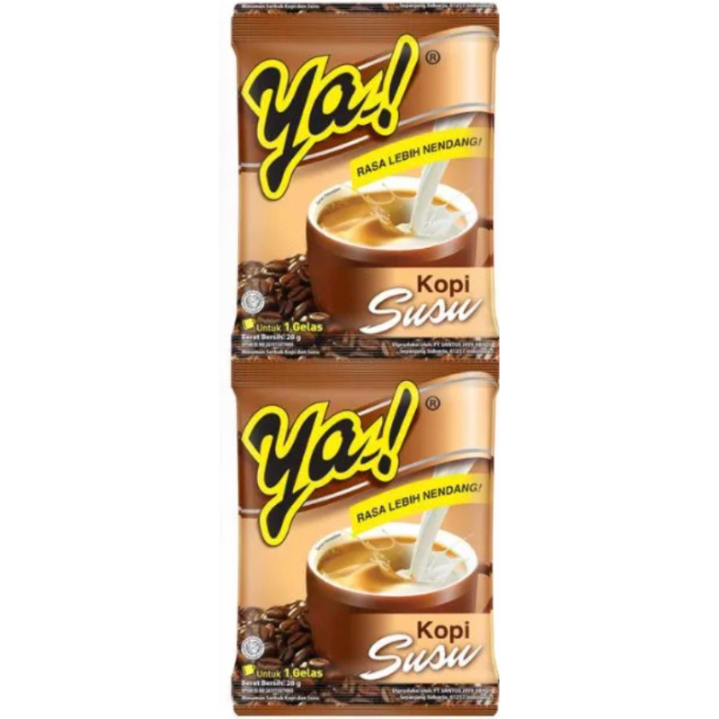

Renteng Ya Kopi Susu 28 g isi 10 Sachet
