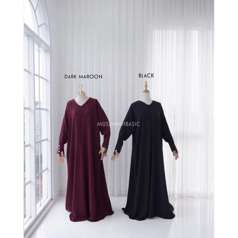 Muslimah basic Amara Abaya [Jual rugi]
