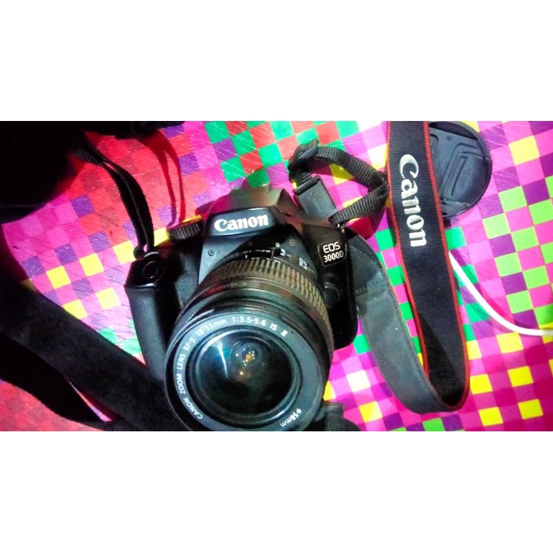Kamera Canon Type EOS 3000D